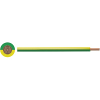 Litze 0,75mm2, Kupfer, PVC gr&uuml;n-gelb, Rolle &agrave;...