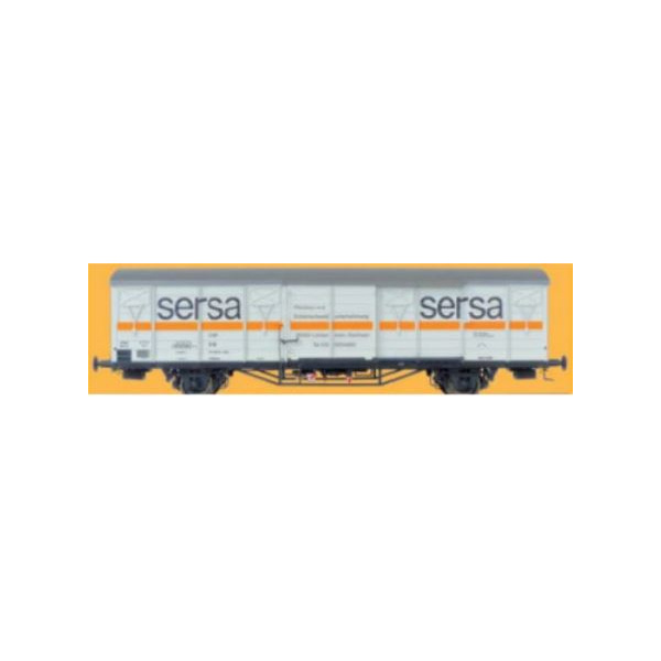 Exact Train H0 DC Materialwagen Sersa, Gbs, ex DR, Ep. V