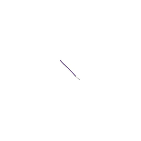 Litze 0,23mm2, 24AWG, Kupfer, PVC violett, Rolle &agrave; 30m