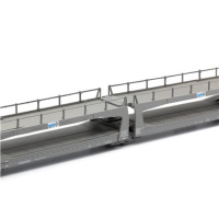 MF Train N DC Autotransportwagen TA370, GOTH, grau