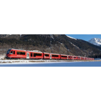BEMO H0m Personenwagen B 573 01 AGZ RhB, Mittelwagen,...