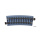 TilligBahn H0m DC Gleis gebogen, Bettung, braun, R310mm, 15&deg;