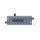 TilligBahn H0m DC Gleis mit Bettung gerade, braun, Entkuppler, 83mm