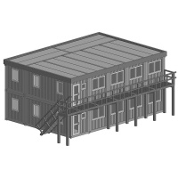 Faller H0 Baucontainer STRABAG